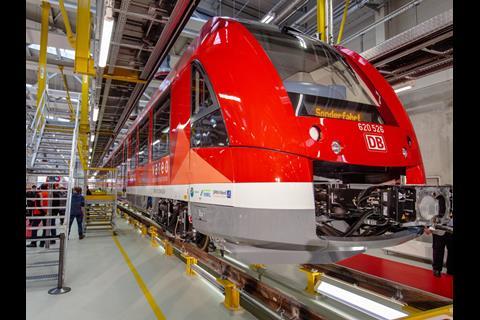 DB Regio Bayern has placed a €93m order for 20 Alstom Coradia Lint DMUs.